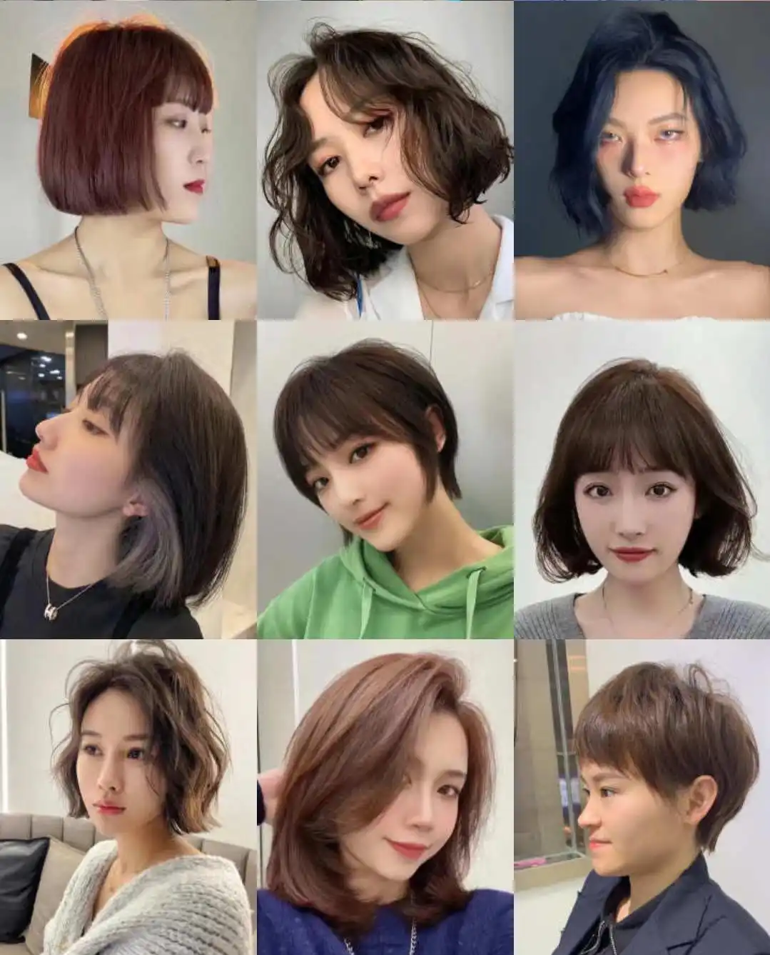 流行女发发型推荐_今年最流行女士发型_短发烫发设计