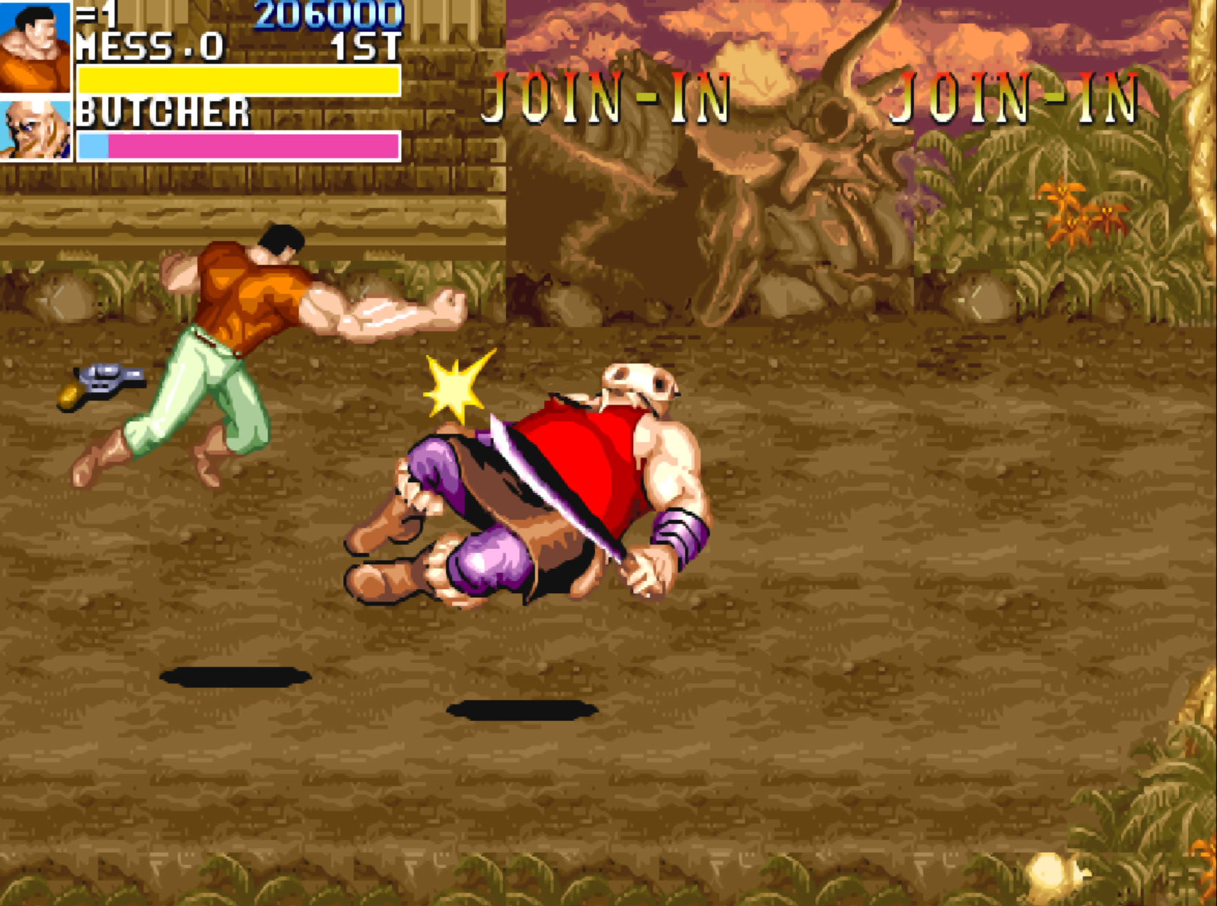 经典游戏《恐龙快打》主角和反派高清还原，原来你们长这样啊