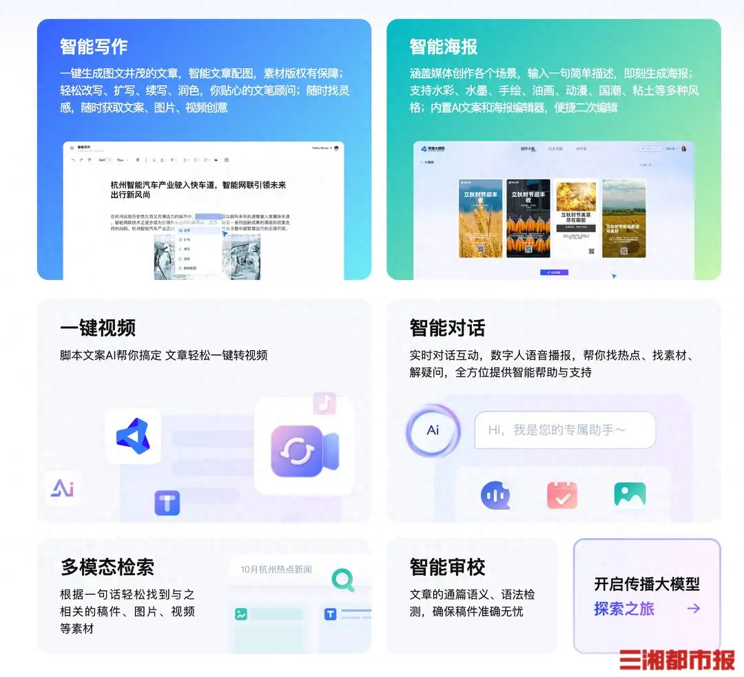 信息新闻稿件写作ppt_新闻生产全流程智能化工具_媒体垂直大模型
