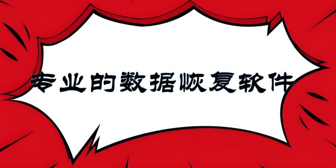 数据丢失了?专业的数据恢复软件助你一臂之力