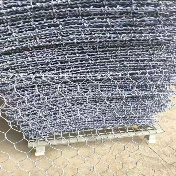 堤坝格宾网_铁丝石笼网_河道岸坡护坡雷诺护垫