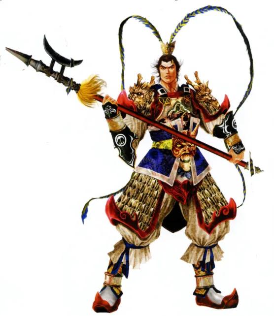 真·三国无双 吕布 铠甲 设计 _ 真·三国无双 吕布 武器 方天画戟 _真三国无双5动画包