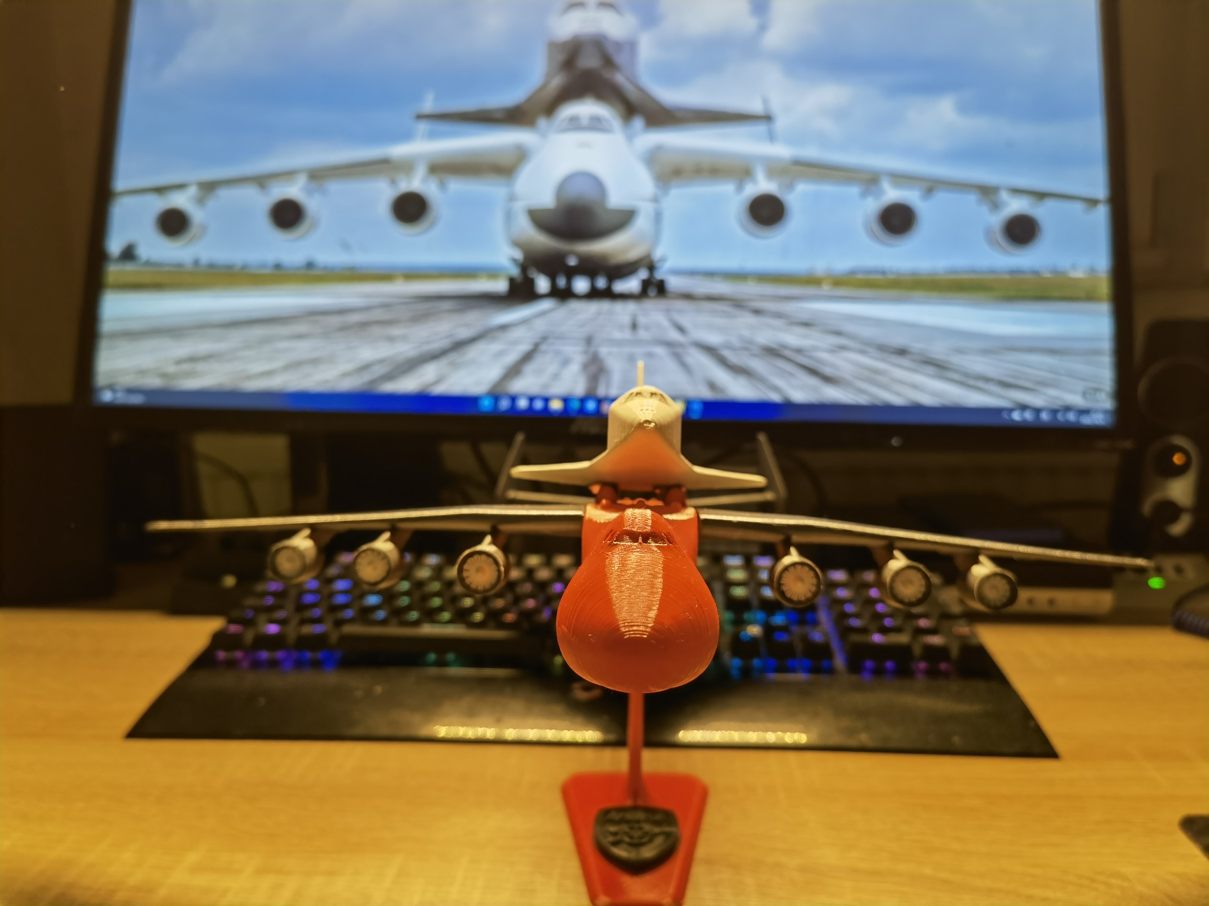 3D打印飞机模型下载_3d飞机_安-225梦想号STL模型