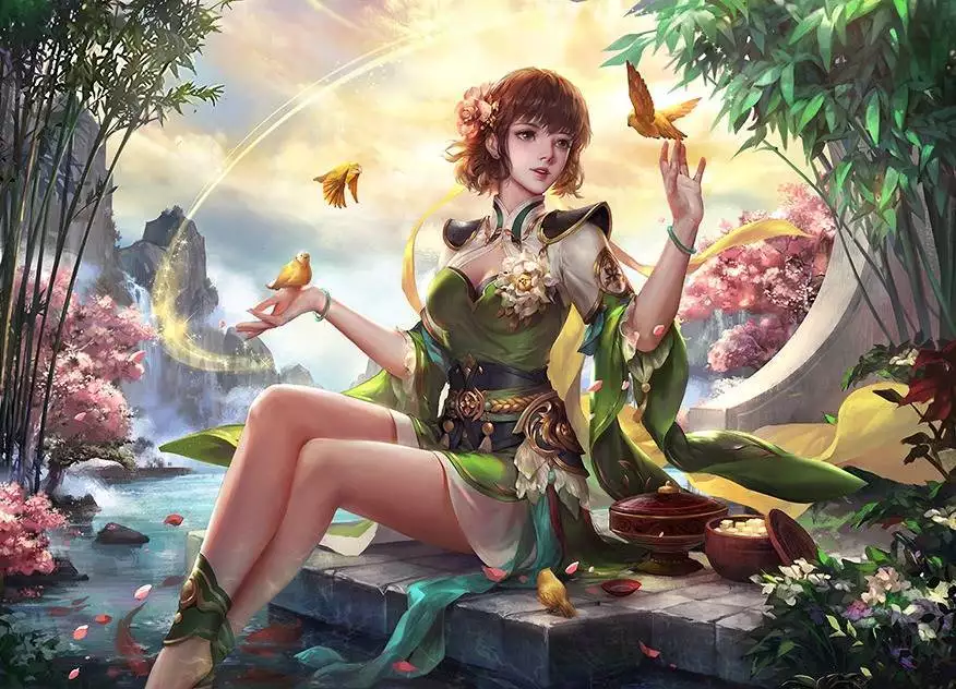 三国杀女性角色设计_三国皮肤_三国杀女将皮肤