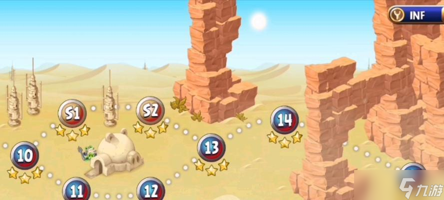 愤怒的小鸟(挑战新关卡、解锁新角色)