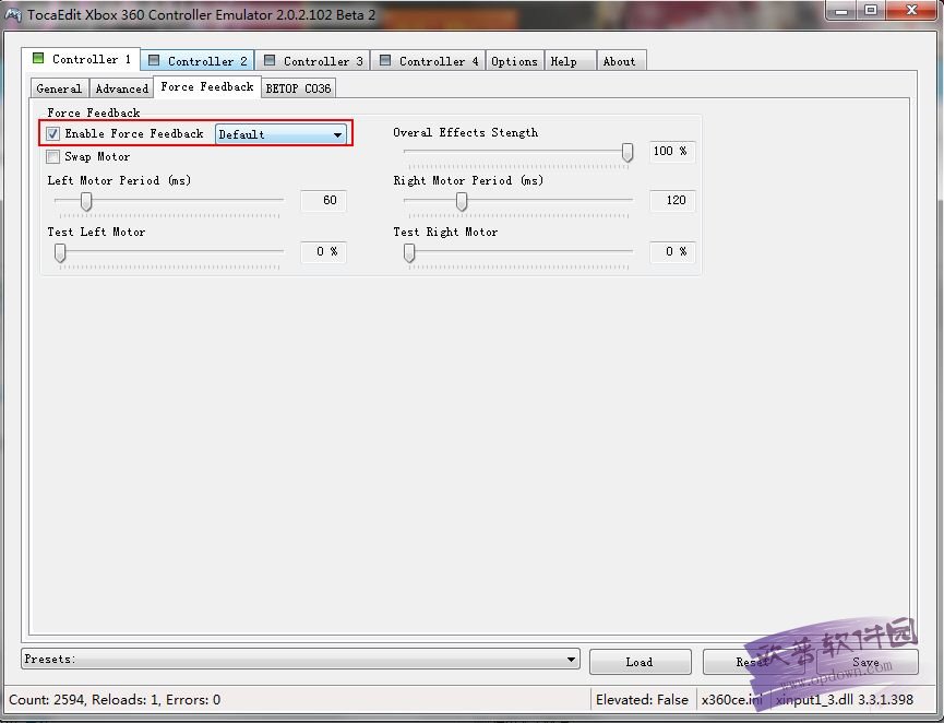x360ce中文版(x360ce手柄模拟器) v3.2.8汉化版