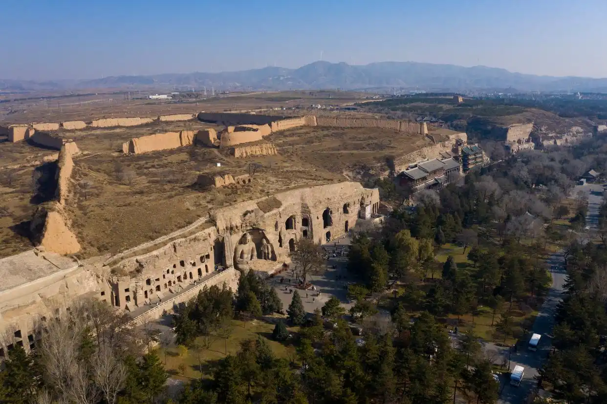 云冈研究院文物保护_云冈石窟保护研究_云冈大佛都被山西消防喊来上班