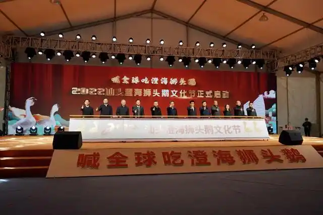 澄海狮头鹅产业集群发展_汕头澄海狮头鹅文化节_全运会开幕式有“广东特产”狮头鹅