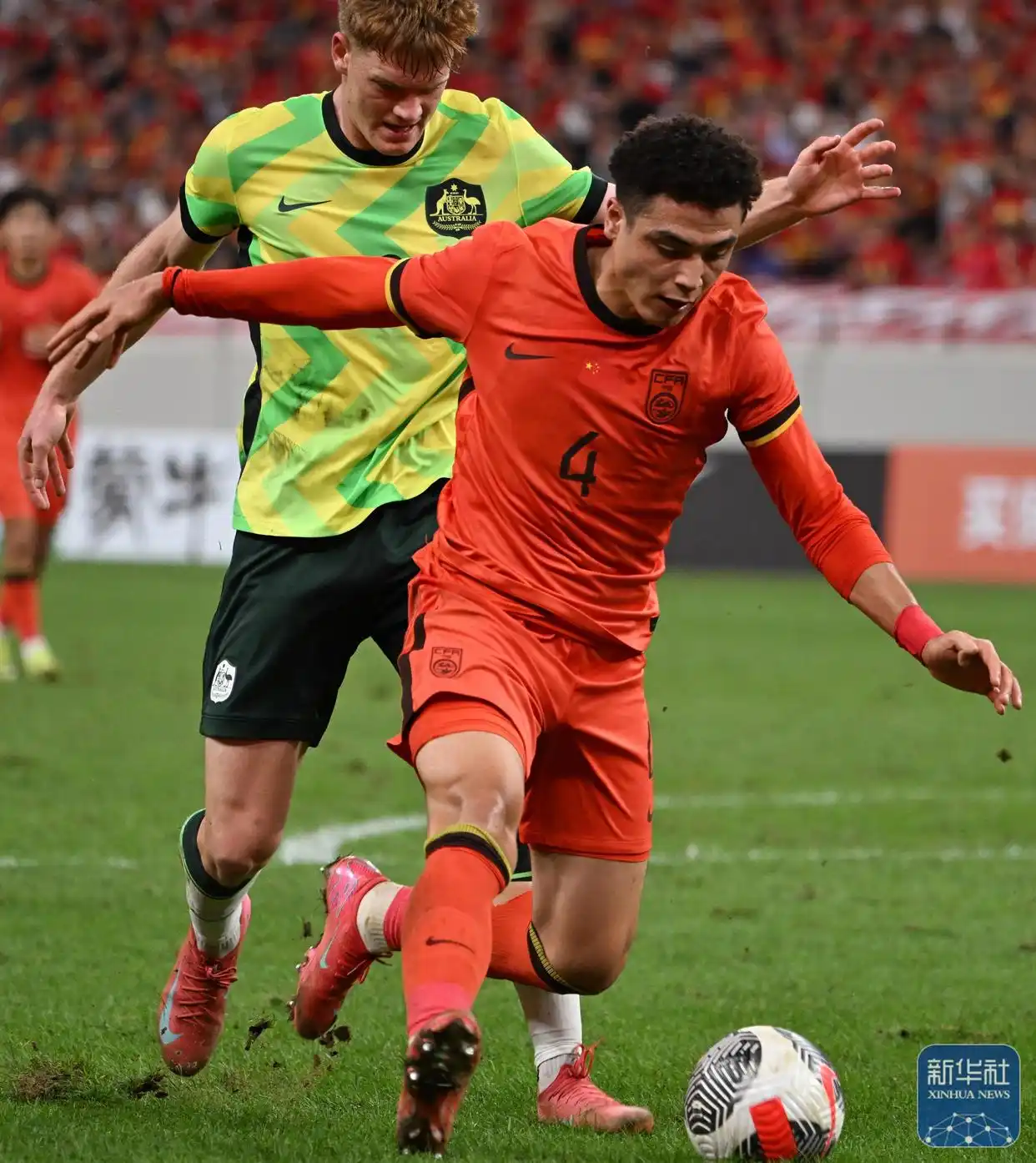 中国队晋级u23亚洲杯正赛_2026亚足联U23亚洲杯预选赛中国0比0澳大利亚 晋级U23亚洲杯正赛 拜合拉木·阿卜杜外力