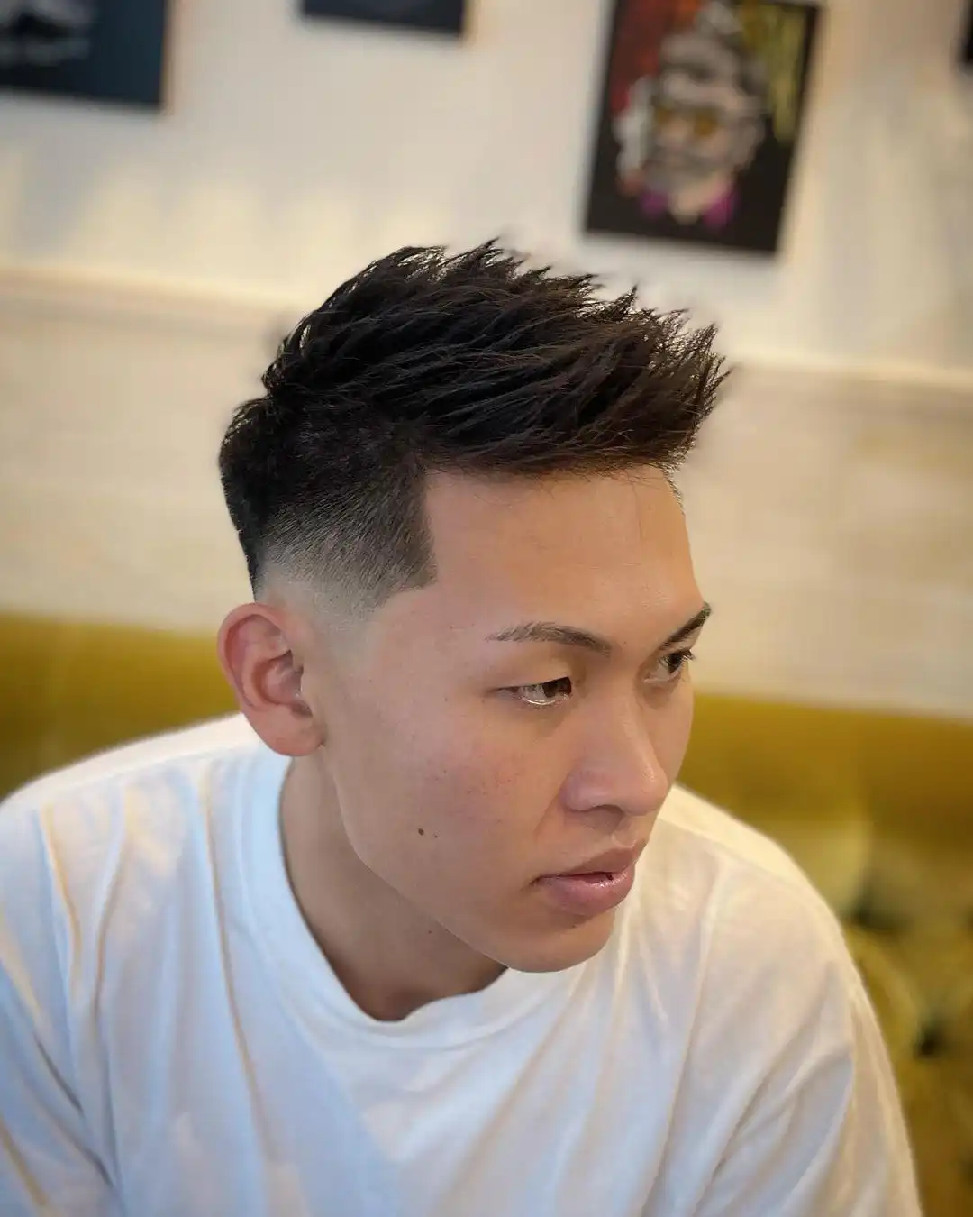 男士短寸头发型_男士飞机头造型_男生发型名称图片