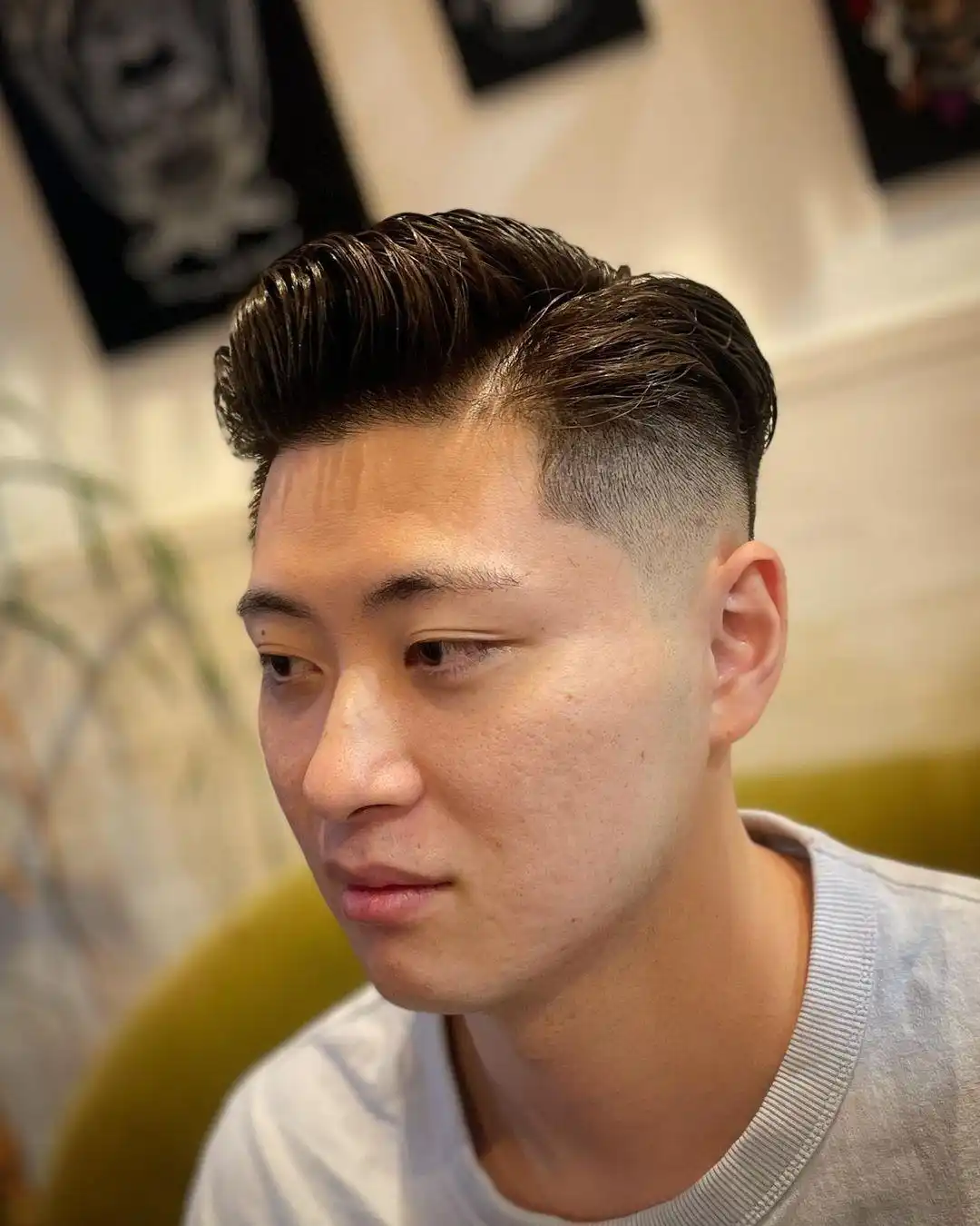 男士飞机头造型_男士短寸头发型_男生发型名称图片