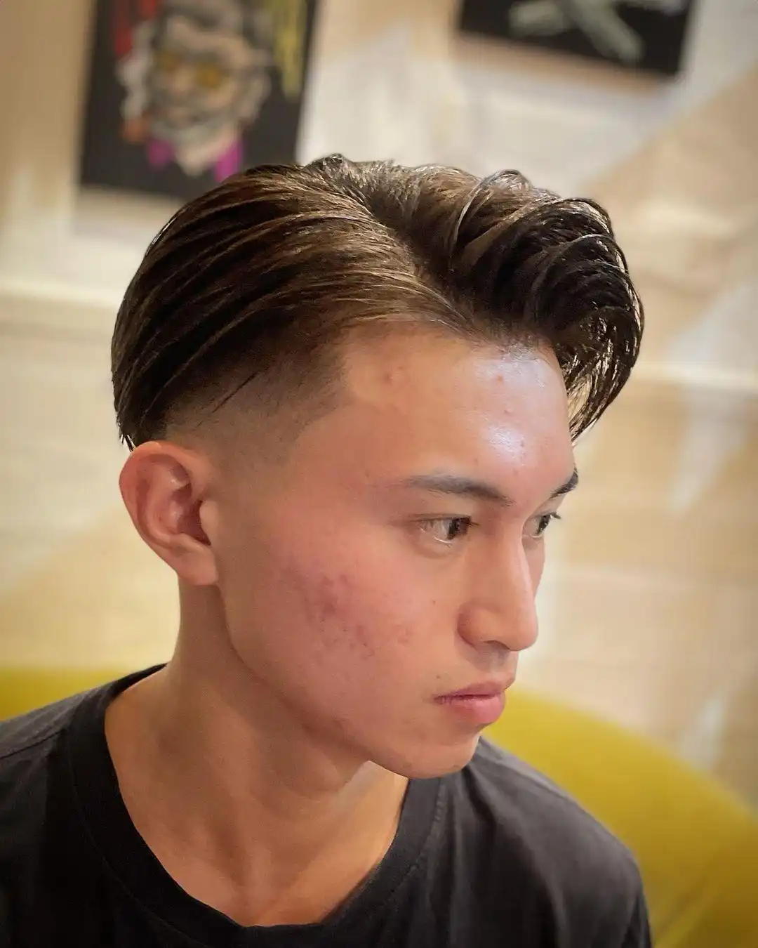男士飞机头造型_男士短寸头发型_男生发型名称图片