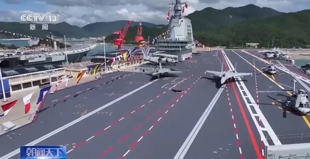 福建舰电磁弹射系统优势_中国第一艘电磁弹射航母福建舰_福建舰电磁弹射和阻拦技术有何优势