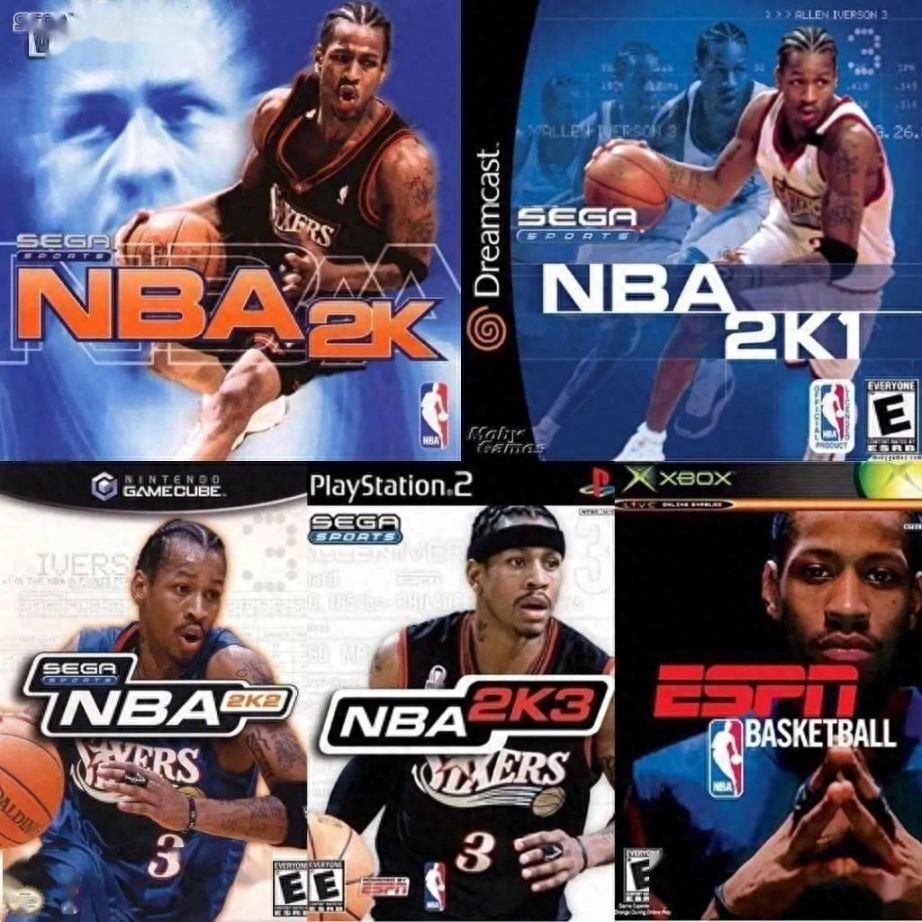 盘点历代NBA 2K封面人物，科比四次上榜却不见邓肯 塔图姆今年圆梦