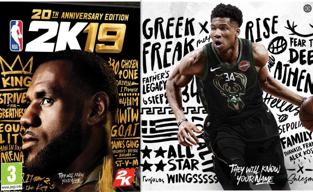 NBA 2K游戏封面球员历史_NBA 2K系列历代封面人物_nba2k16十佳球