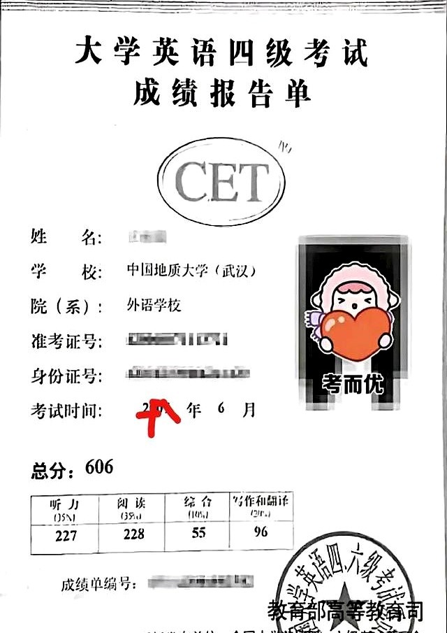 四六级纸质成绩单获取方法_大学成绩单怎么下载电子版_四六级查分后四步操作