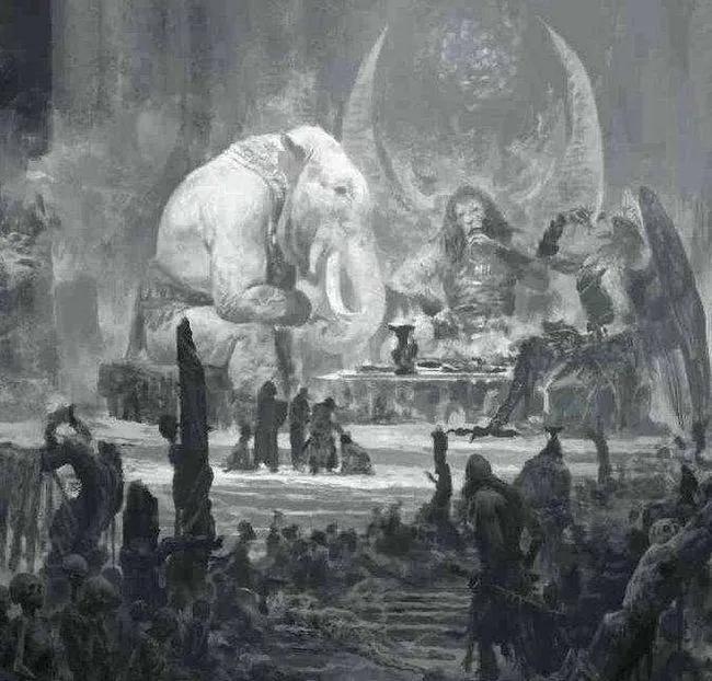 黑暗西游记_西游记狮驼岭原著场景_西游记暗黑魔幻元素