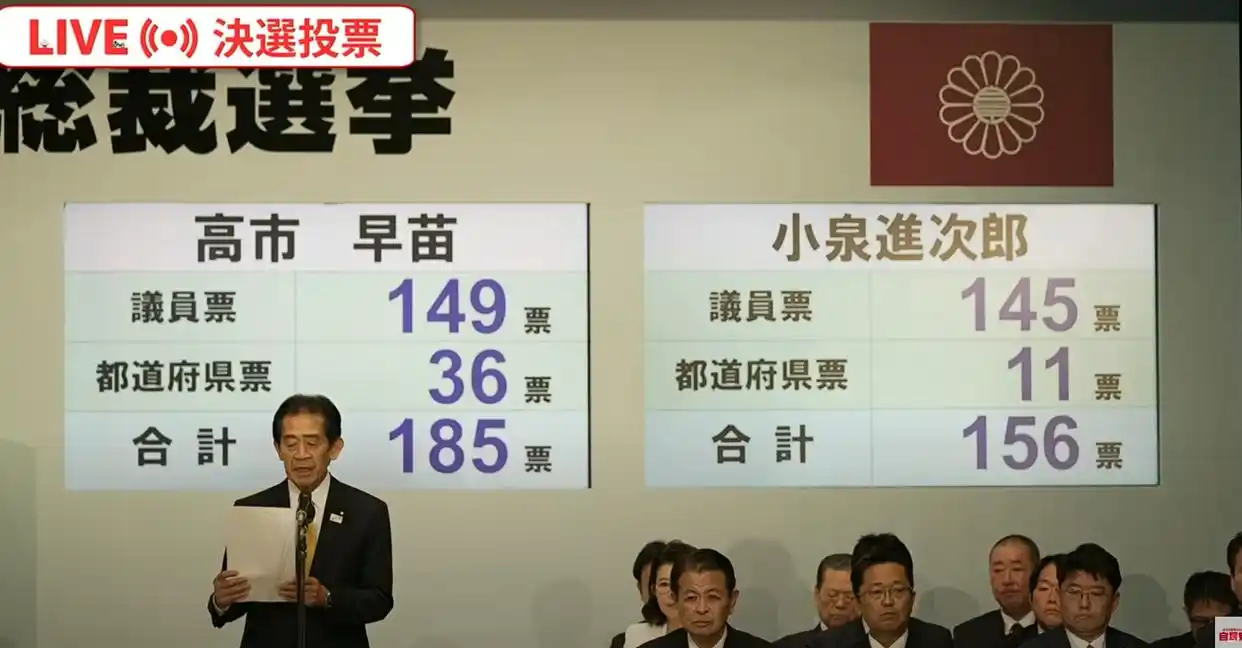 日媒：高市早苗或不能当选首相_日本自民党总裁选举 高市早苗当选 日本首位女性首相