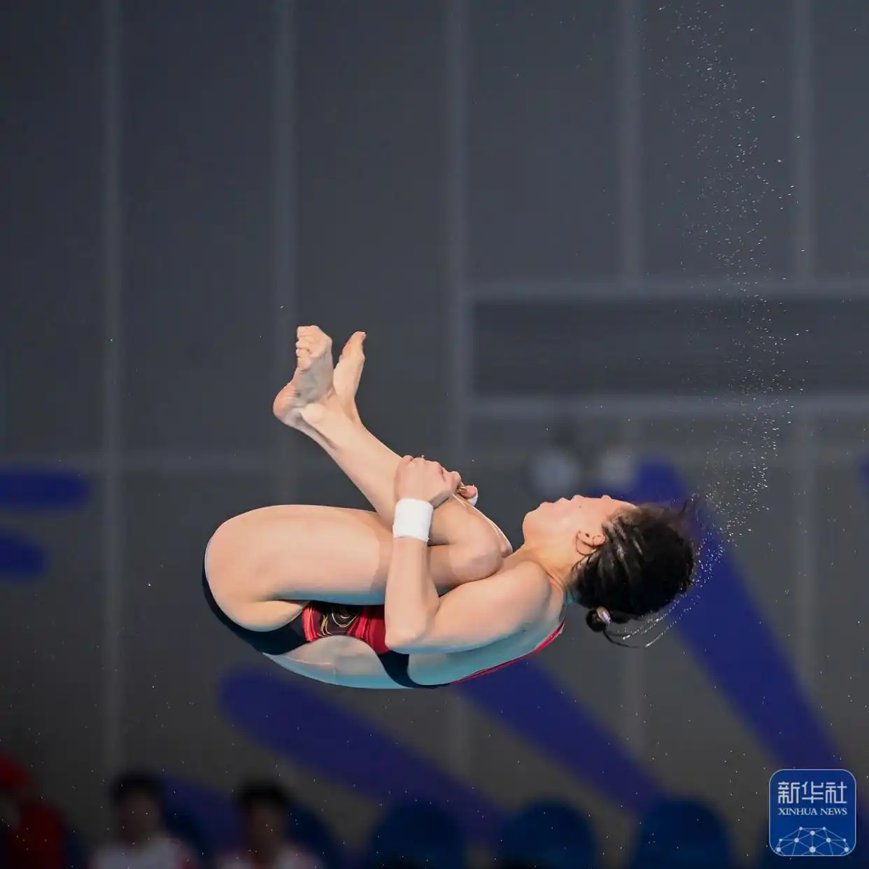 陈芋汐全运会女子10米跳台夺金_全国运动会跳水女子10米跳台半决赛 陈芋汐 晋级决赛