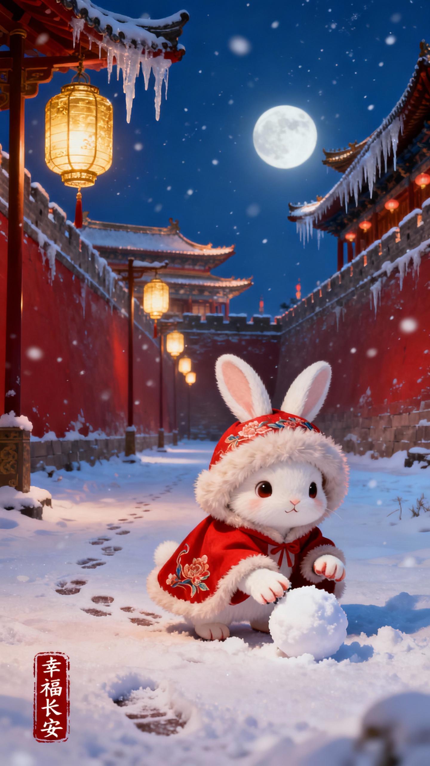 传统吉祥文化现代设计_故宫祥瑞图案_最新的手机墙纸带字