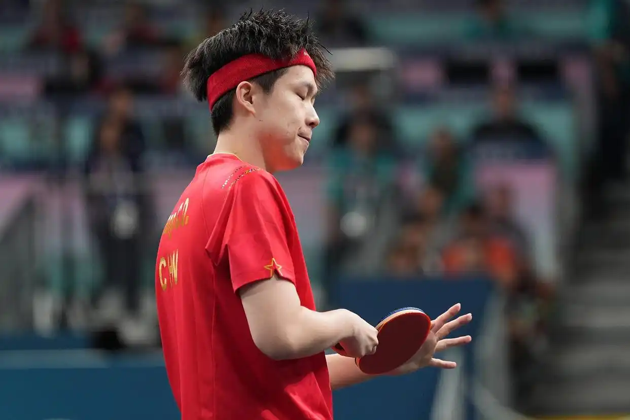 王楚钦回应爆冷出局：主拍副拍没有不同，我在比赛中犯了太多错