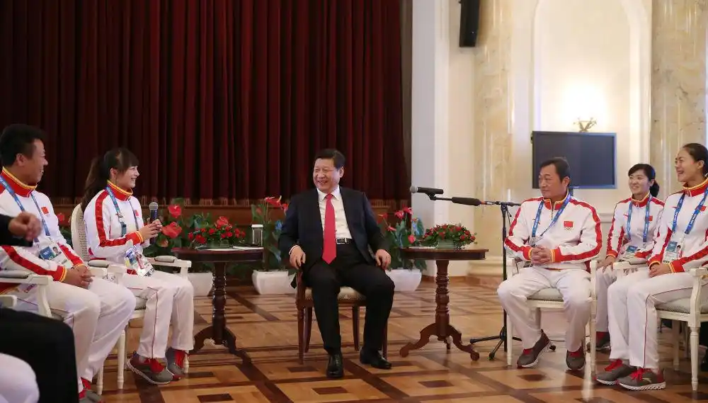 体育强国建设历程_感受总书记对体育健儿的殷殷关切_习近平总书记体育强国思想