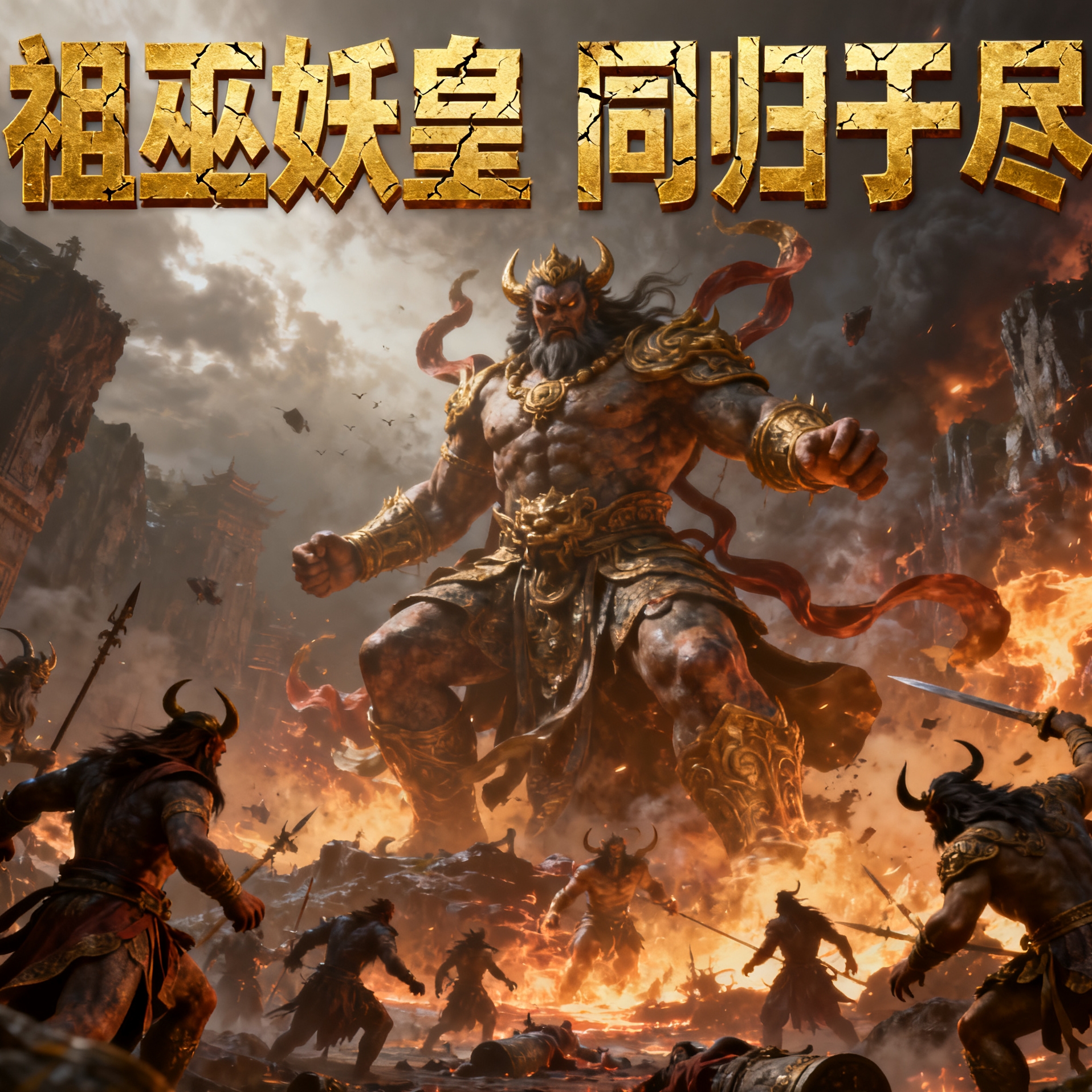 龙汉初劫神兽大战_穿越洪荒得盘古精血_洪荒三大无量量劫