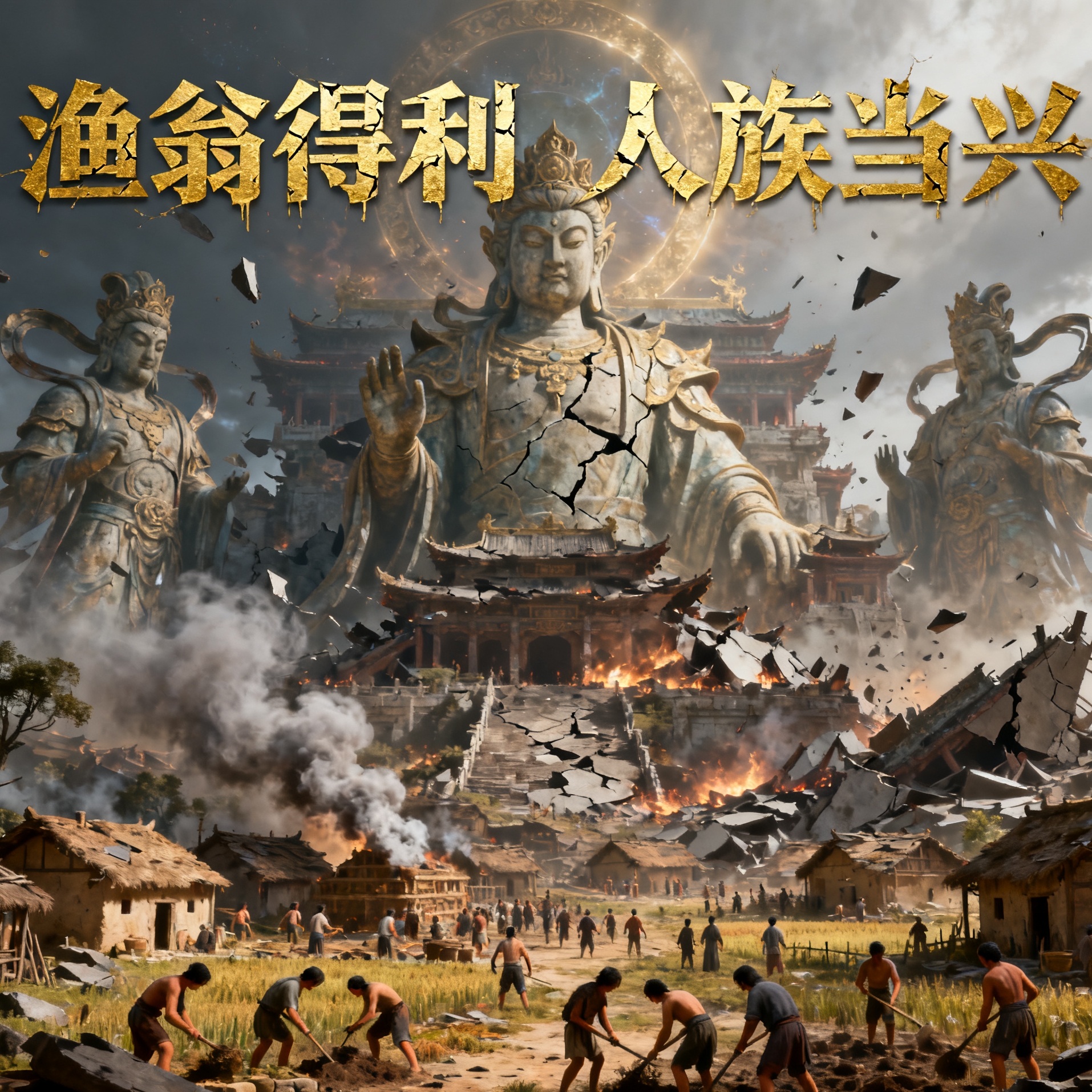 穿越洪荒得盘古精血_龙汉初劫神兽大战_洪荒三大无量量劫