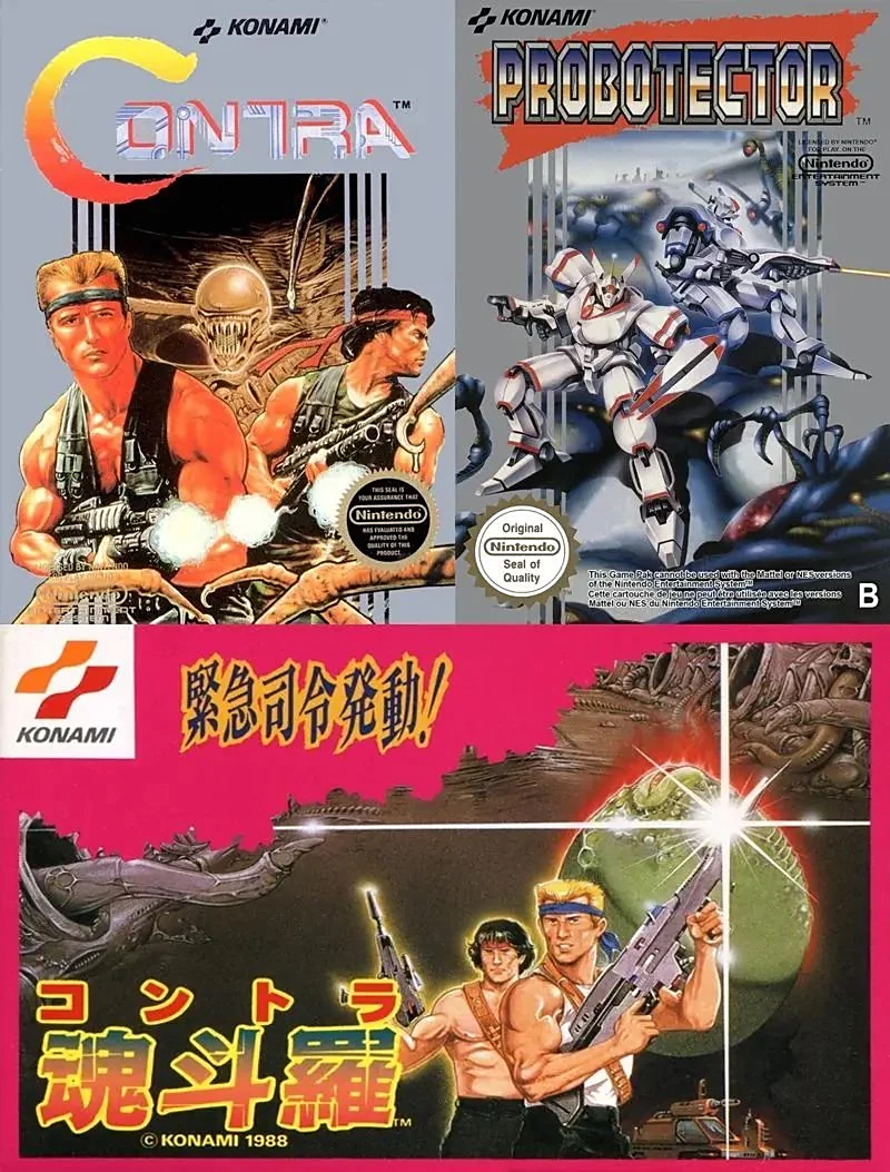 魂斗罗红白机版本介绍_魂斗罗1_魂斗罗街机版历史资料