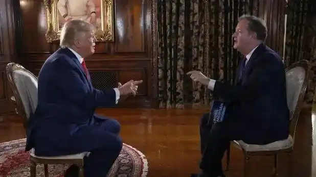 特朗普“破大防”骂记者恶心_特朗普谈2020年选举舞弊_特朗普皮尔斯摩根专访