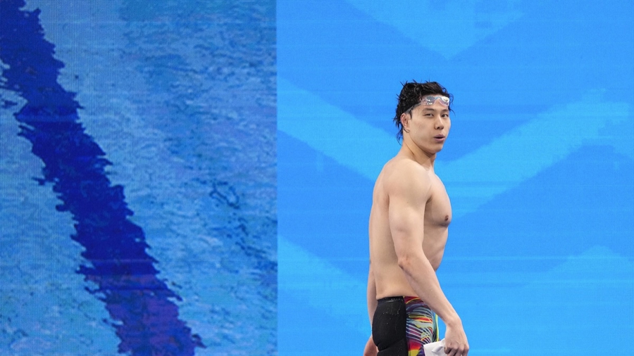 覃海洋 100米蛙泳 全运会游泳_覃海洋夺全运会男子100米蛙泳金牌