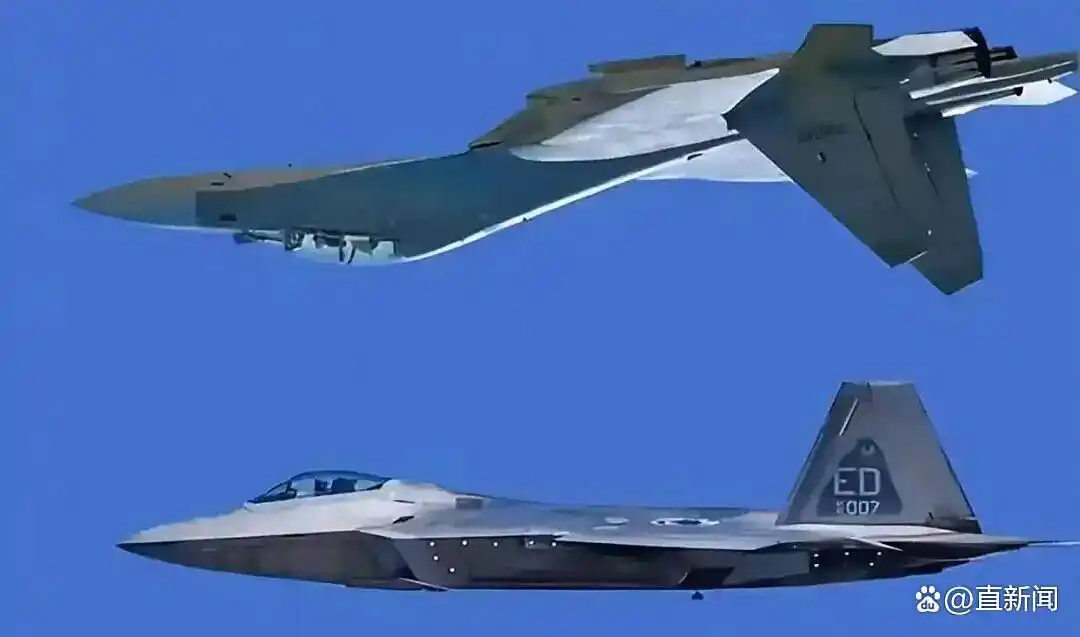 台湾热议：歼-16“近身肉搏”锁定F-22，戳破美军神话