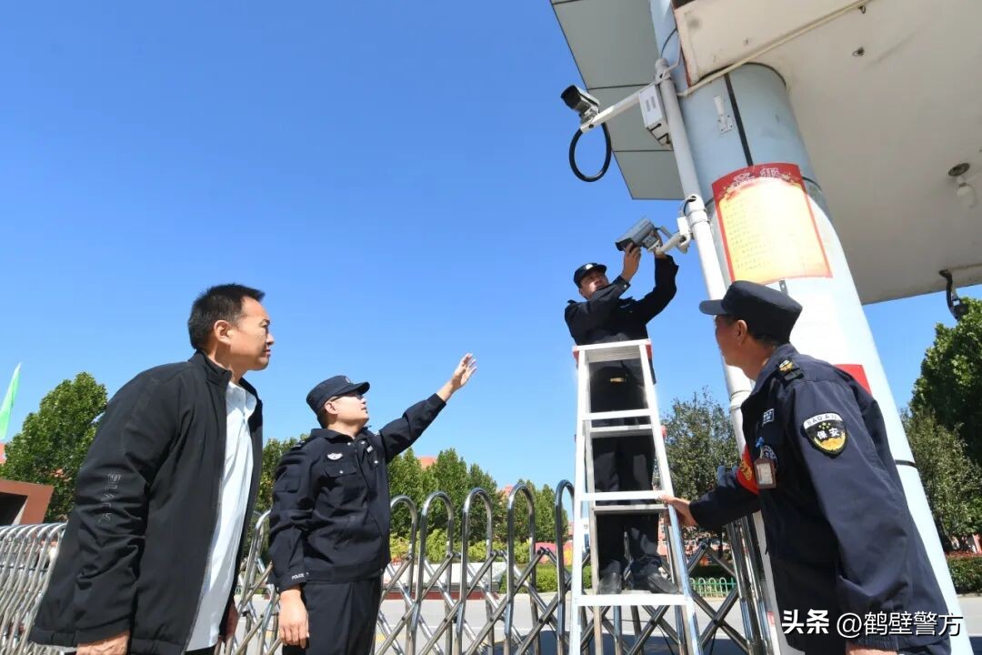 校园安全新闻稿范文_鹤壁公安校园安全_警校联动除隐患