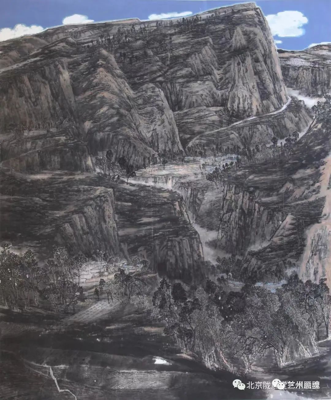 陇中画院_甘肃书画院院长马鹏飞_莫建成美术馆