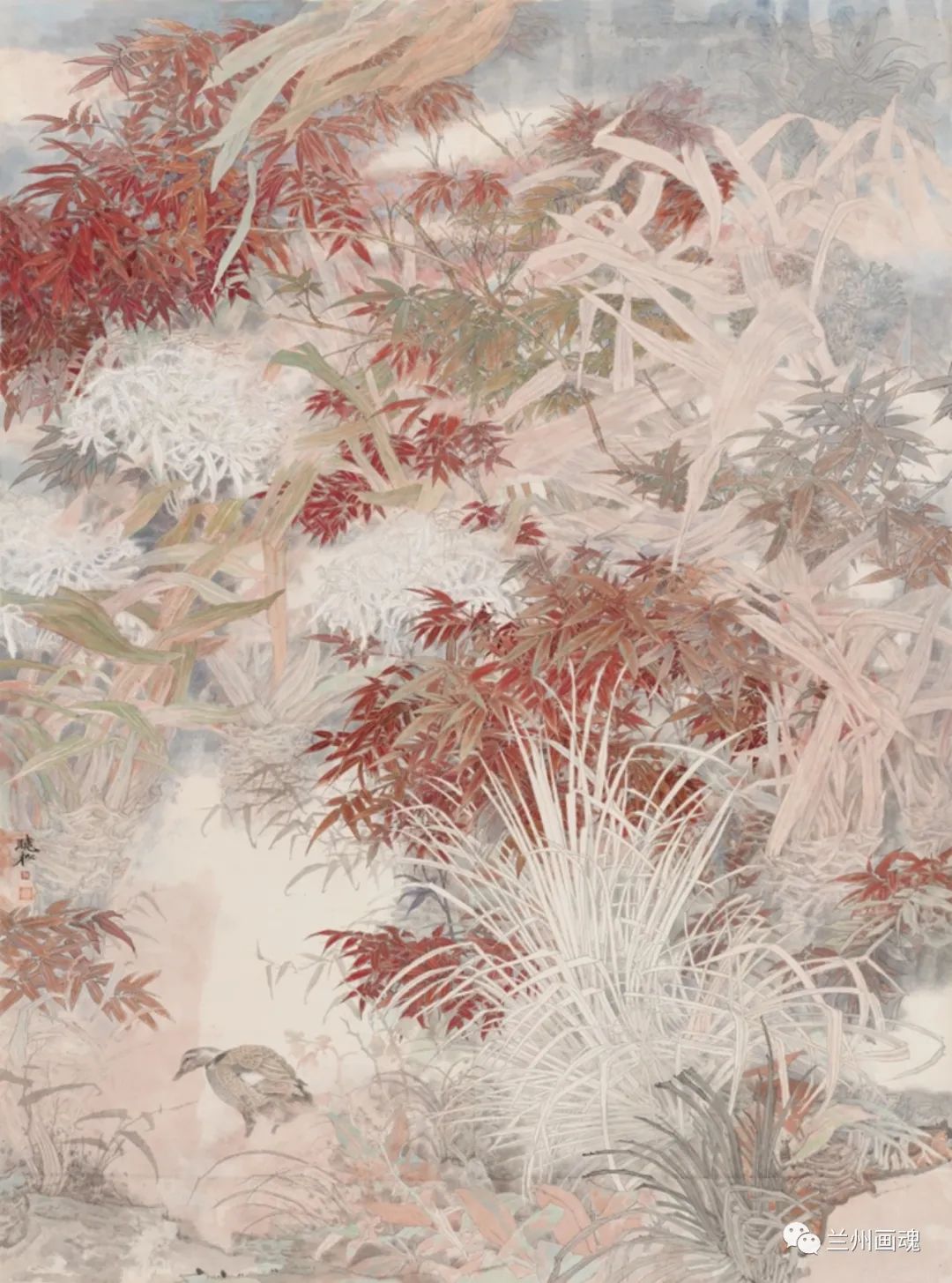 甘肃书画院院长马鹏飞_莫建成美术馆_陇中画院