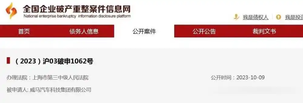 威马汽车破产重整_神秘金主出手 威马汽车“复活”_造车新势力下一个威马