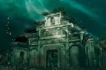琼山古村落_海南海底遗迹_海底神殿