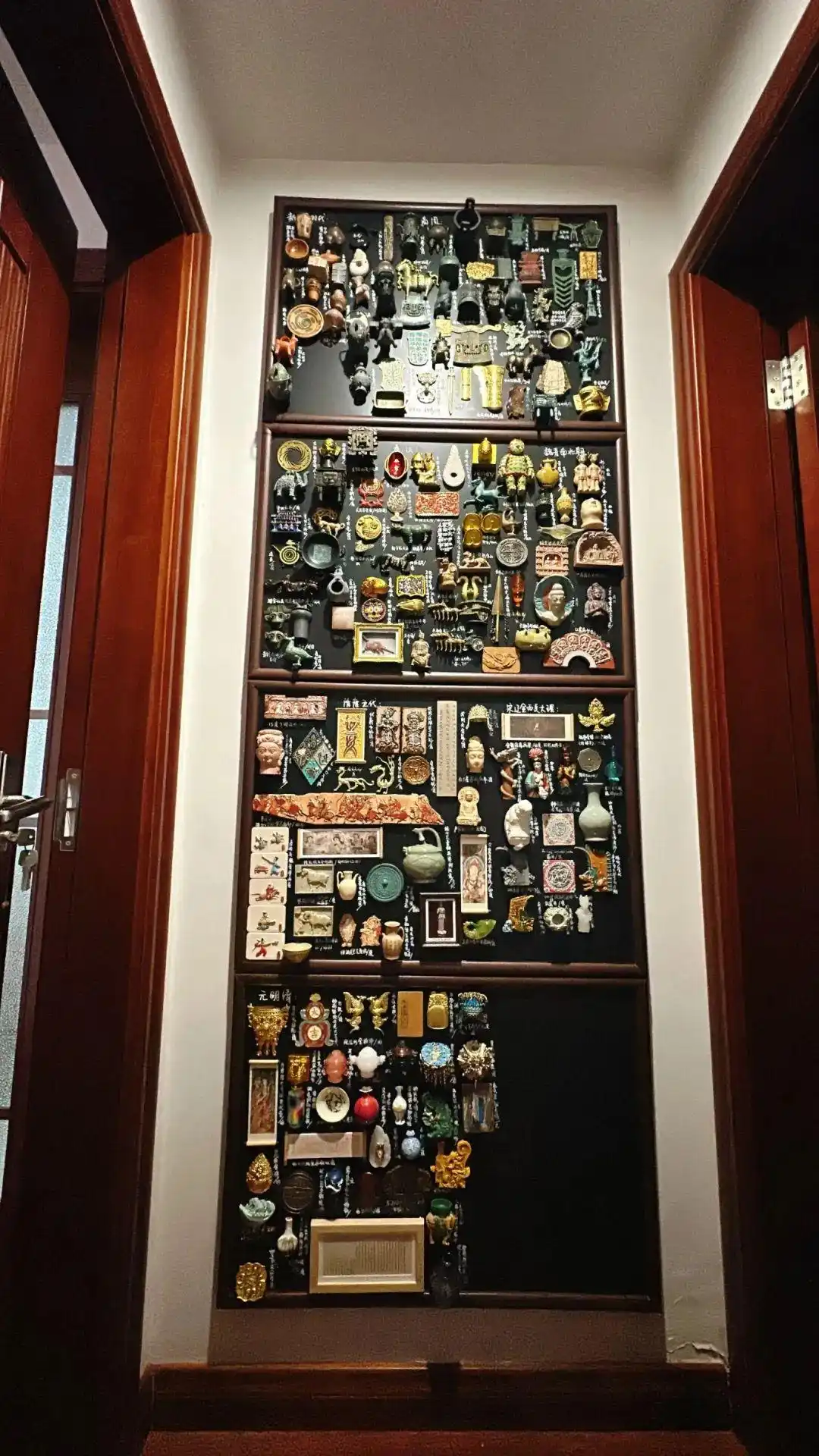 冰箱贴朝代展示板_博物馆文物冰箱贴_冰箱贴已经比冰箱贵了