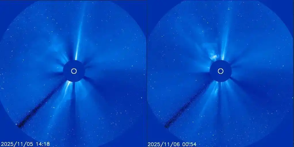 地磁暴 太阳耀斑 CME极光_北京北部出现极光