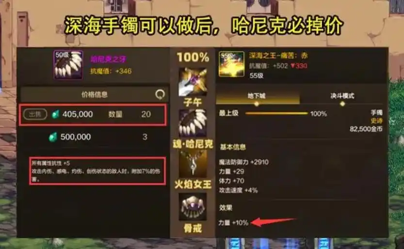 dnf辅助装备任务好贵_DNF手游最贵装备_牛头械王臂铠拍卖行价格