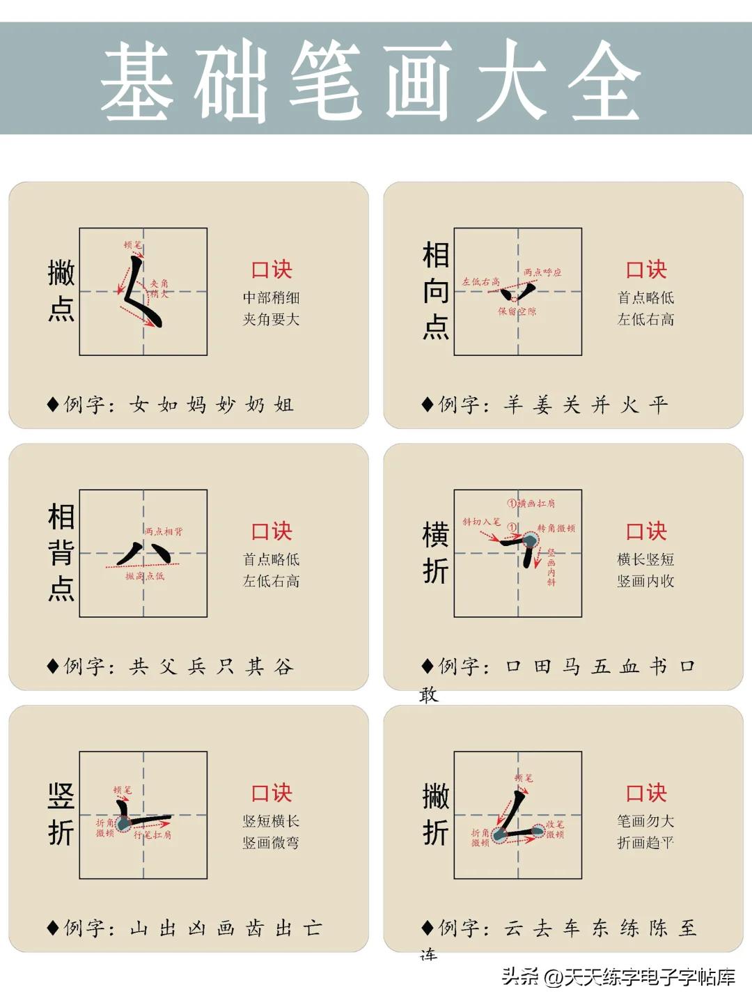 硬笔书法笔画分类_硬笔短横的写法_硬笔书法基础笔画42个