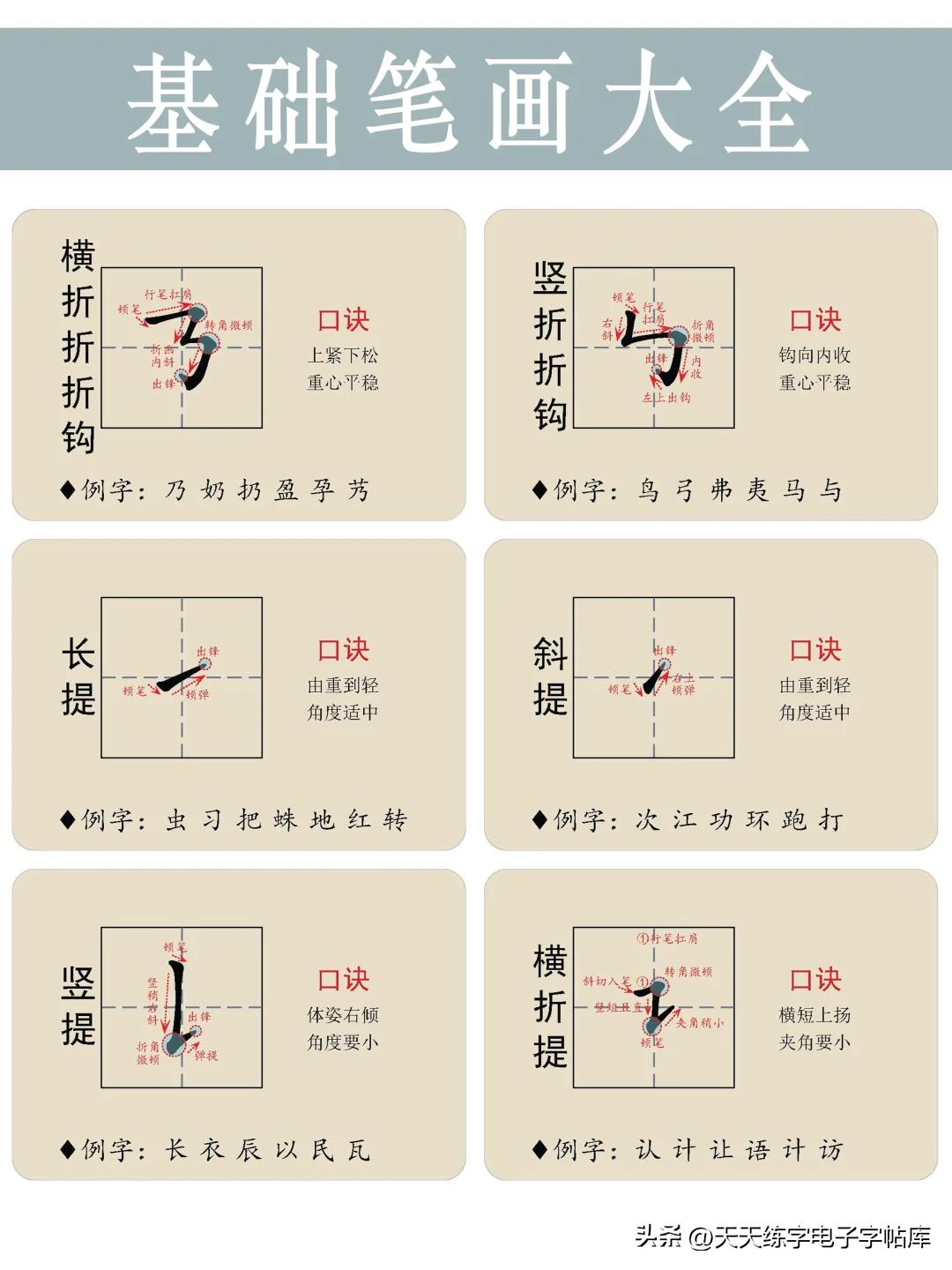 硬笔书法笔画分类_硬笔短横的写法_硬笔书法基础笔画42个