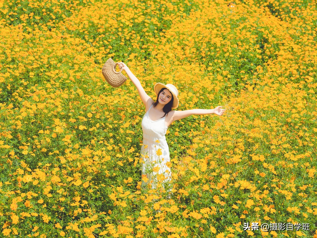 如何用18一140的镜头拍郁金香_花海人像摄影教程_拍景大人小的技巧