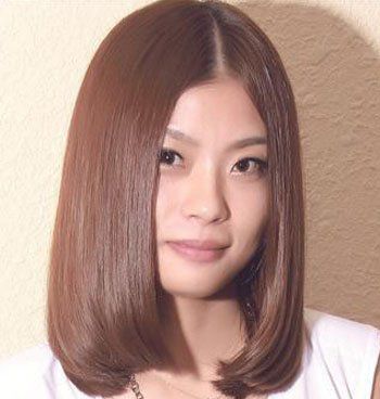 国字脸沙宣发型_国字脸短发挑染_中长发梨花烫内扣发型