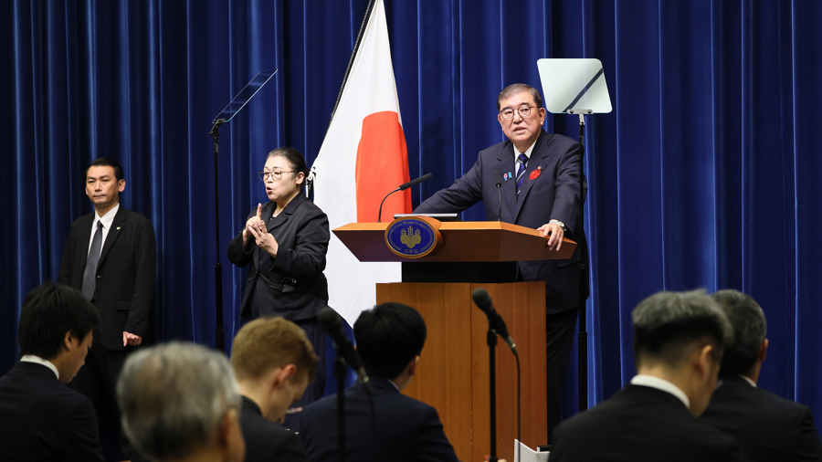 战后80周年石破茂见解_石破茂对高市早苗涉台言论表示反对_日本首相体制反思