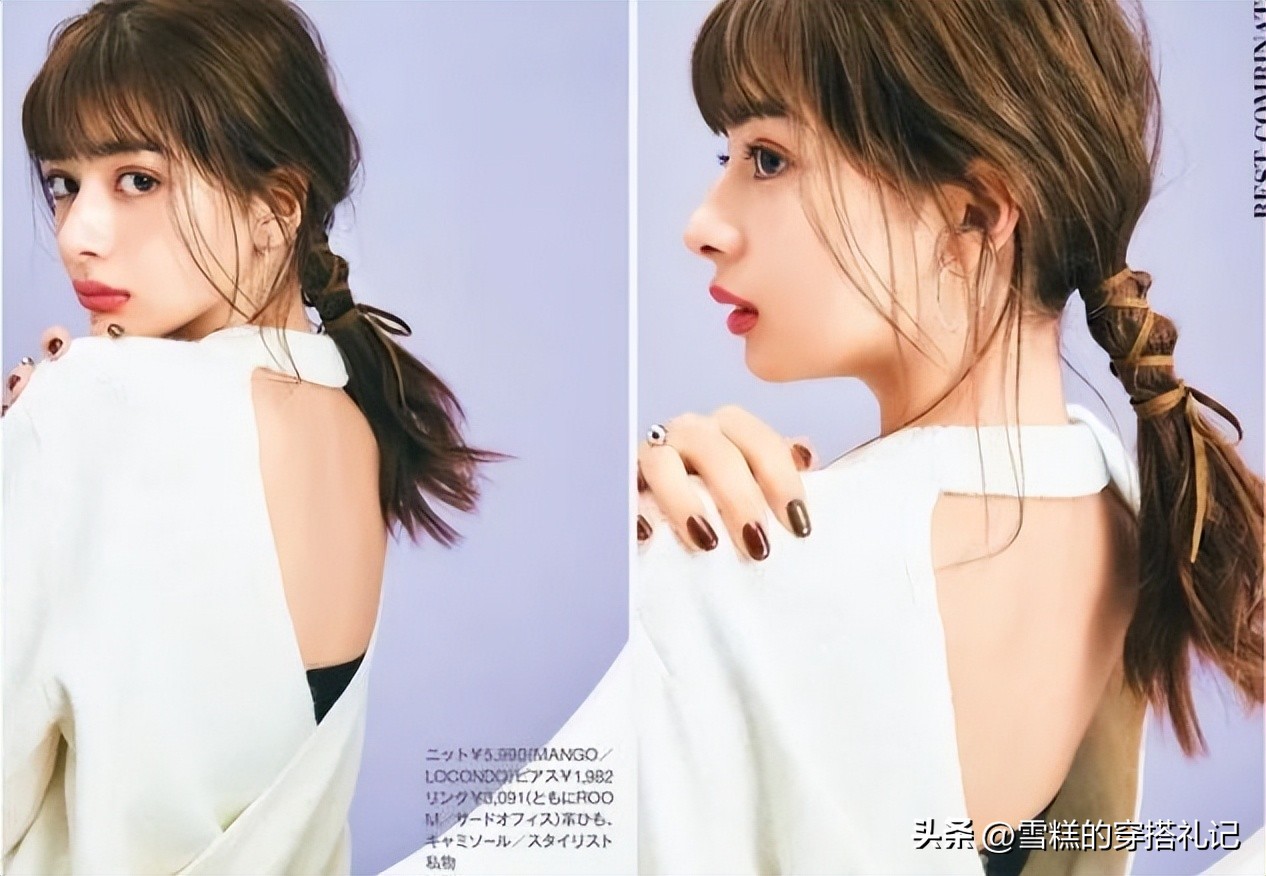 中长发梨花烫内扣发型_换季发型指南_脸大脖子粗如何选烫发