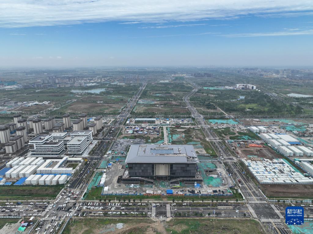 河北雄安新区 新华网_中国卫星网络集团有限公司雄安新区总部_雄安新区启动区项目进展
