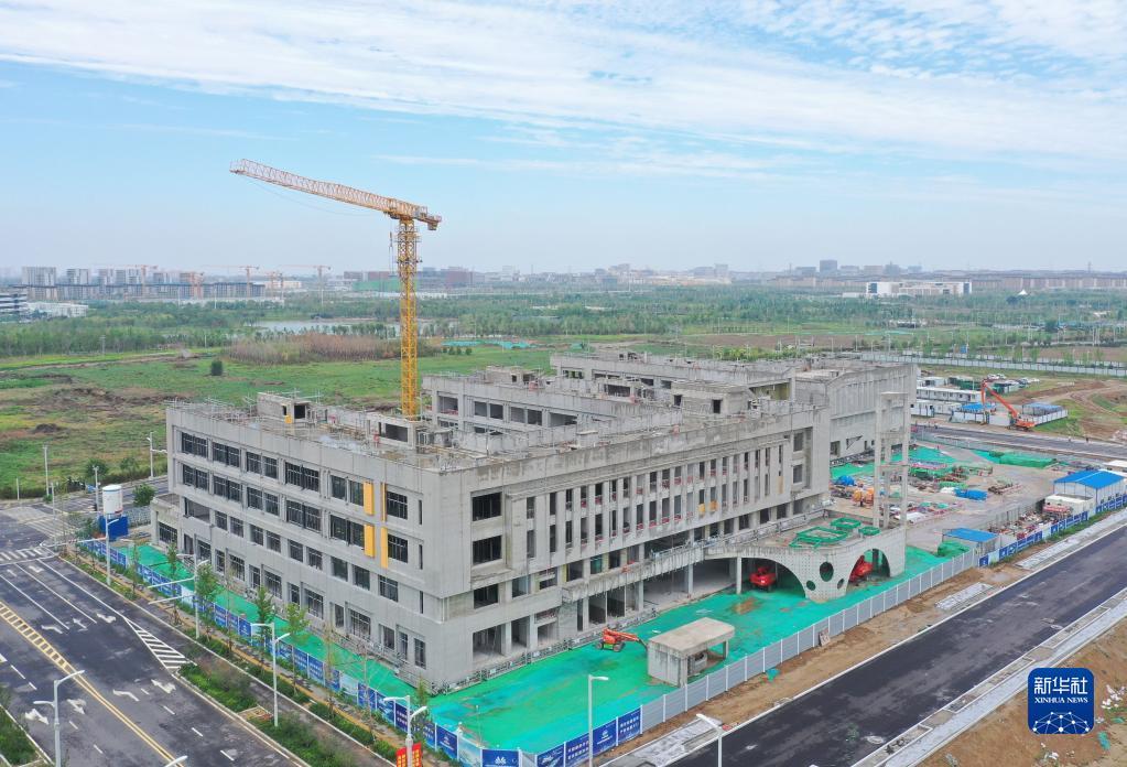 河北雄安新区 新华网_中国卫星网络集团有限公司雄安新区总部_雄安新区启动区项目进展