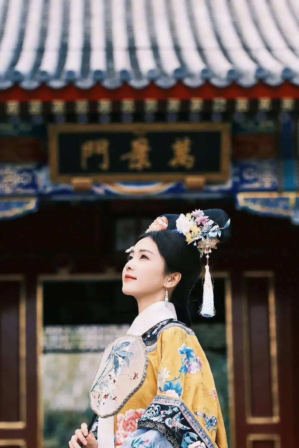 穿越时空古韵摄影_白鹿清宫古装写真_古装美女诱人写真图片