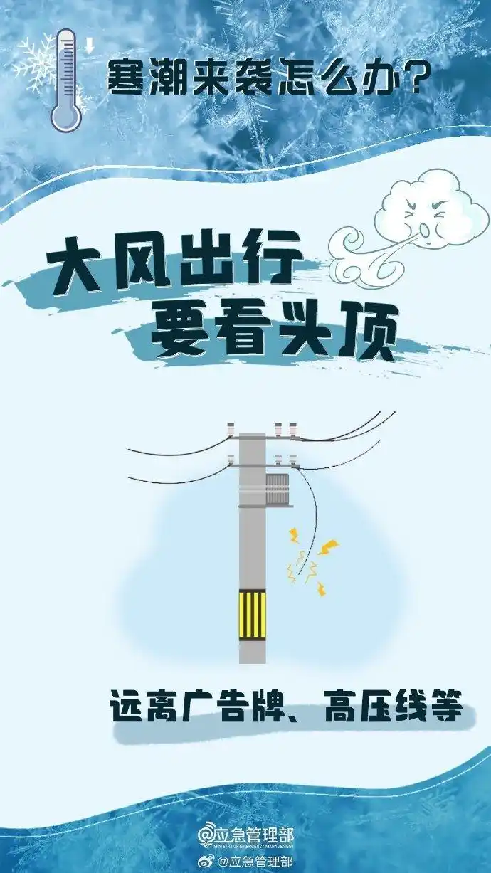 张家口承德北部气温下降12~14℃_寒潮来了!大风雨雪降温在路上_河北省寒潮蓝色预警信号